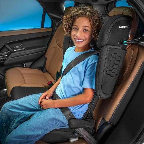 Maxi-Cosi Nomad XL Plus Car Seat, 15 Months-12 Years, Foldable, Lightweight, G-Cell Side Impact Protection, Travel Bag, Black