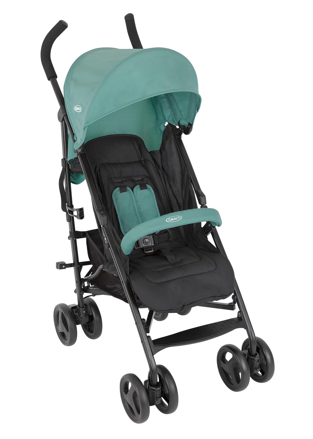 Graco TraveLite Compact Stroller, From Birth to 3 Years, 15kg, Lightweight 7kg, Mint