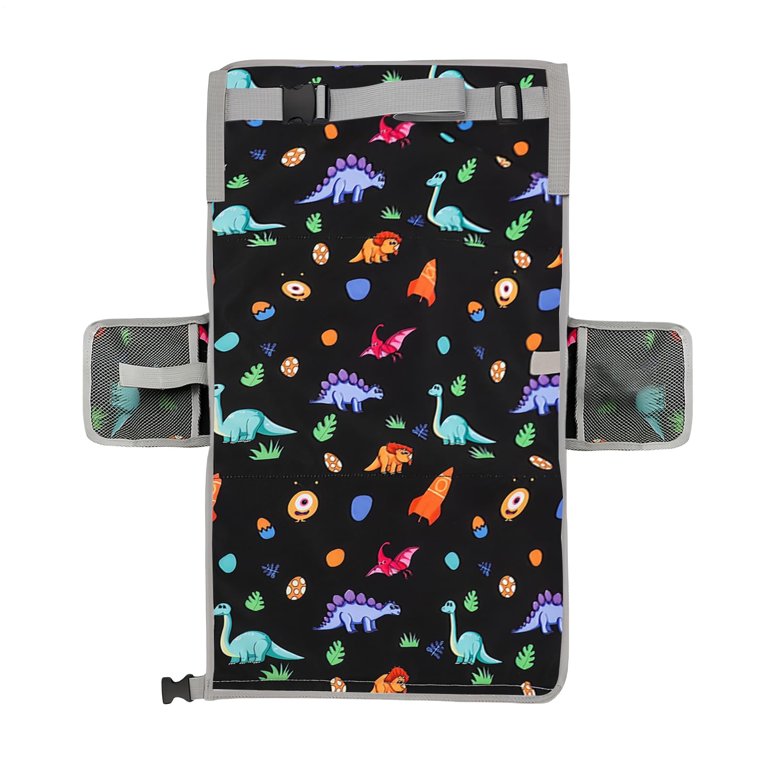 Uhngw Airplane Bed for Kids, Travel Bed, Soft Foot Rest, Foldable Cot for Traveling & Overnight