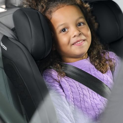 Maxi-Cosi Titan S Comfort i-Size, Breathable Comfort Fabrics, Child Car Seat, 15 months-12 years (76-150cm), ISOFIX Car Seat, 5 Recline & 13 Headrest Positions, G-CELL Protection, Authentic Black