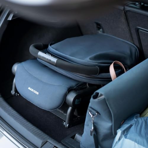 Maxi-Cosi Lara2 Pushchair, 0-4 Years, 0-22kg, Lightweight & Compact, 3 Recline Positions, Lie-Flat, Automatic Fold, Shoulder Strap, Rain Cover, Graphite