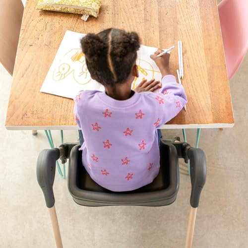 Maxi-Cosi Minla Evolutive Highchair, 0–14 Years, up to 60 kg, Baby High Chair, 9 Height Options, 5 Recline and 4 Tray Positions, Compact Fold, Adjustable Footrest, Essential Graphite