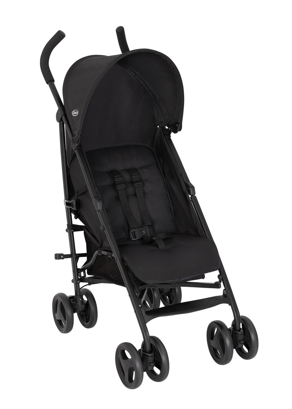 Graco EZLite Lightweight Stroller, 6.6kg, From Birth to 3 Years, 15kg, Midnight, Black