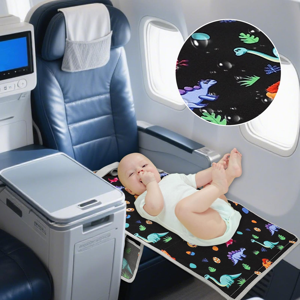 Toddler Airplane Bed, Kids Seat Extender Travel Bed, Folding Nursery Furniture, Baby Travel Accessories