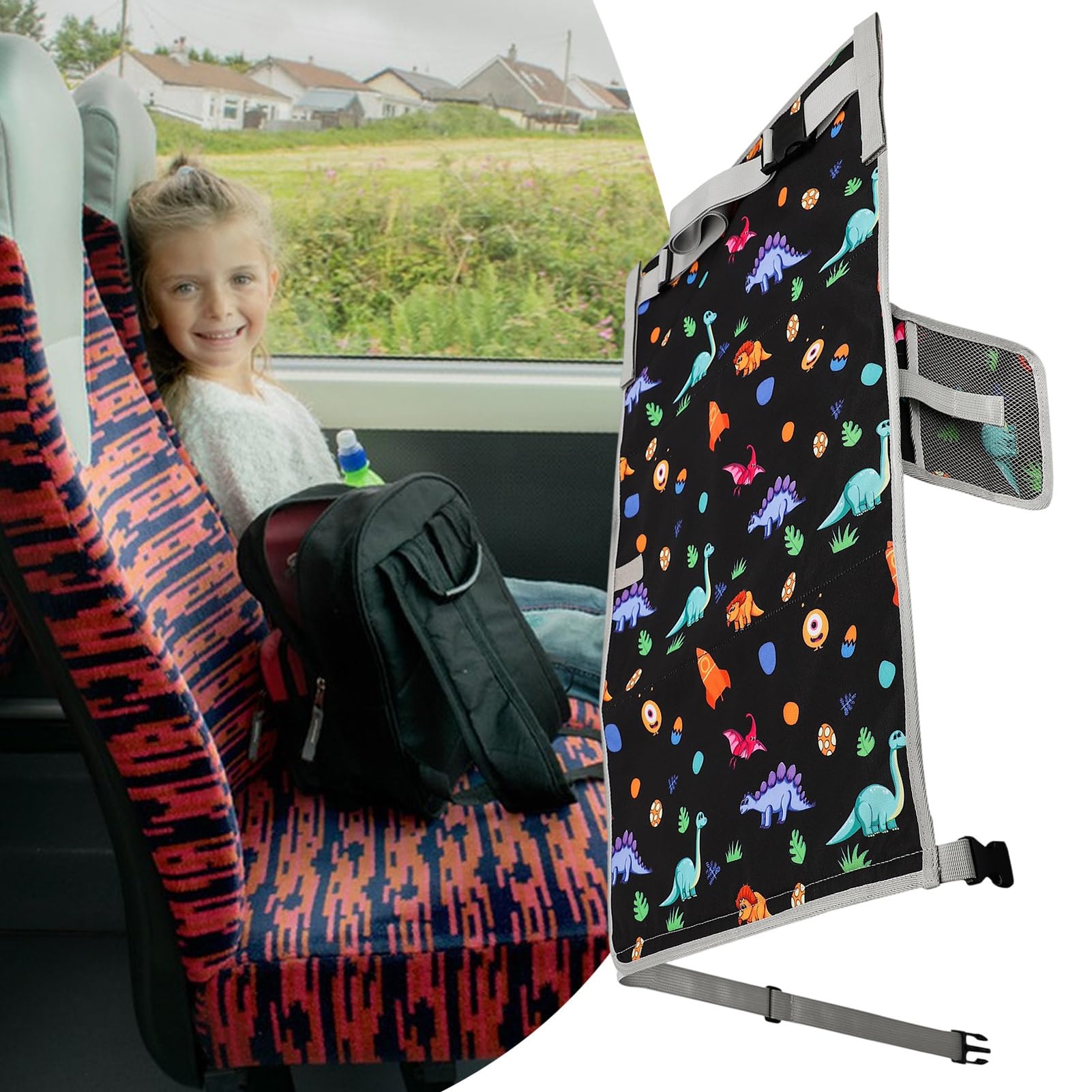 Toddler Airplane Bed, Kids Seat Extender Travel Bed, Folding Nursery Furniture, Baby Travel Accessories