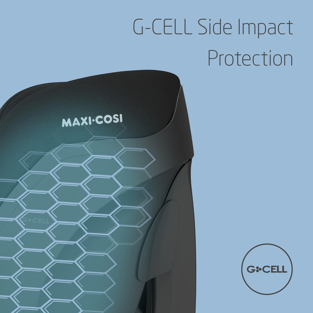 Maxi-Cosi Titan S Comfort i-Size, Breathable Comfort Fabrics, Child Car Seat, 15 months-12 years (76-150cm), ISOFIX Car Seat, 5 Recline & 13 Headrest Positions, G-CELL Protection, Authentic Black