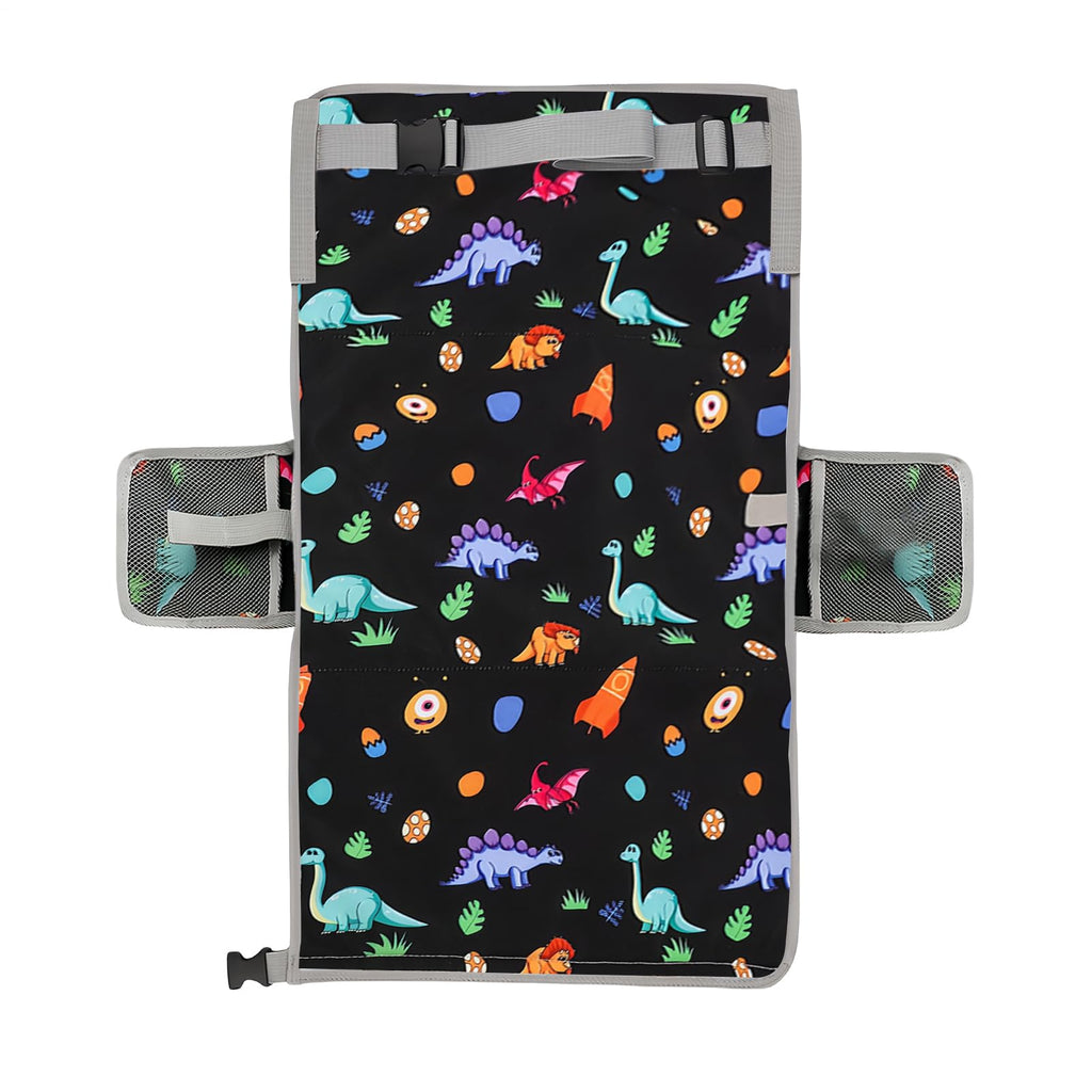 Uhngw Airplane Bed for Kids, Travel Bed, Soft Foot Rest, Foldable Cot for Traveling & Overnight